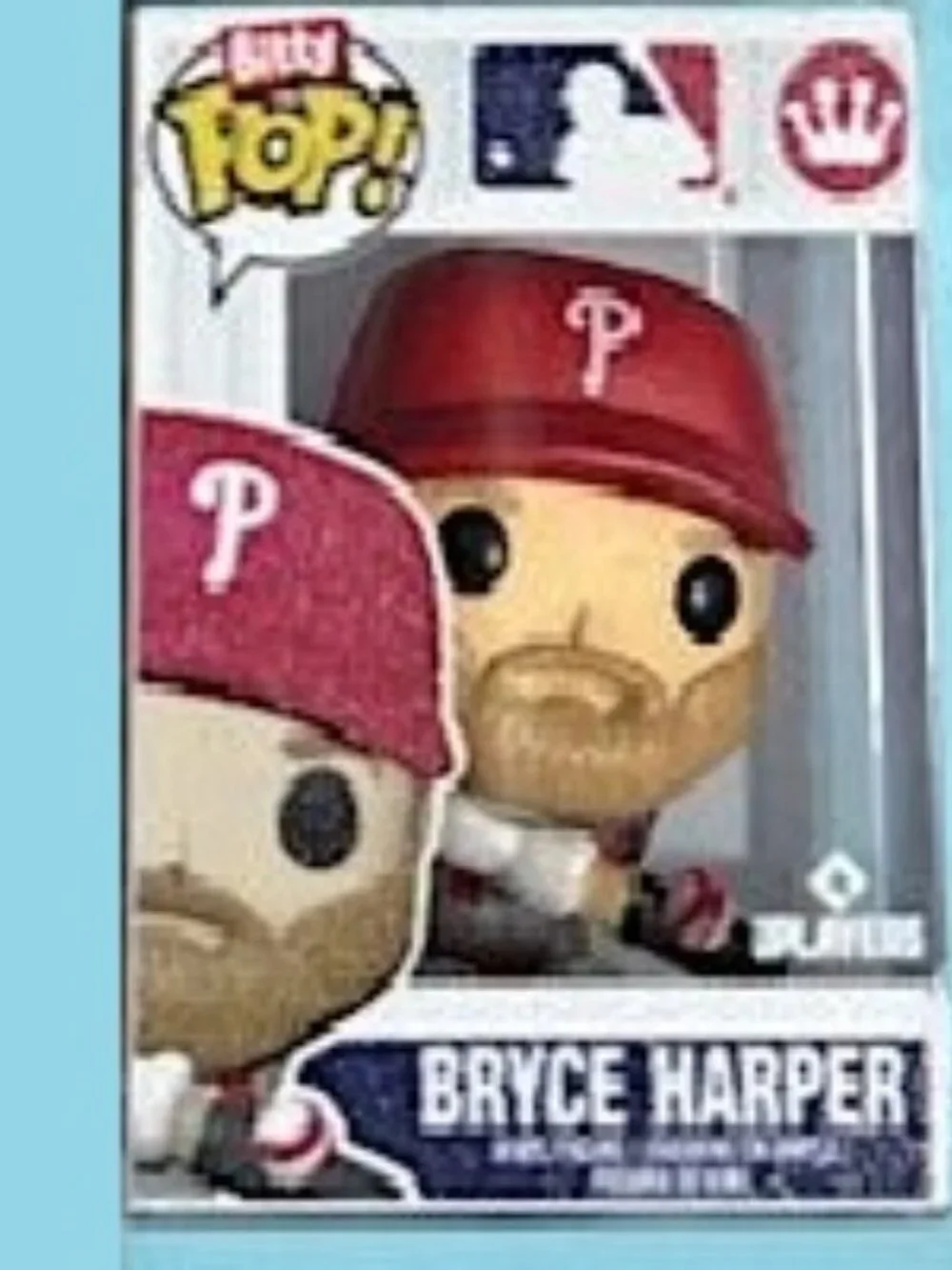 Bryce Harper ,Philadelphia Phillies MLB Bitty Bop mini figure (small 1 inch) - Picture 5 of 5